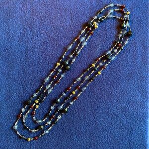 Long Strand Beaded Necklace